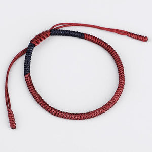 TIBETAN BUDDHIST HANDMADE LUCKY KNOT BRACELETS - NEW COLORS Charm Bracelets Modeschmuck Store 1826 