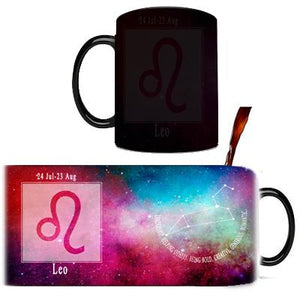 Creative Constellation Mug – Color Changing Mugs Cute kids store Leo 