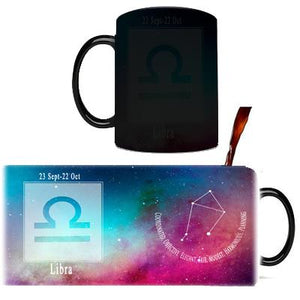 Creative Constellation Mug – Color Changing Mugs Cute kids store Libra 