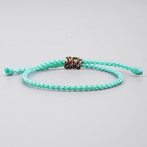 Handmade Lucky Knot Bracelets Love and Friendship Modeschmuck Store Mint Green 
