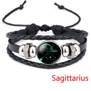 12 Constellation Handmade Bracelet Charm Bracelets LKO Official Store Sagittarius 