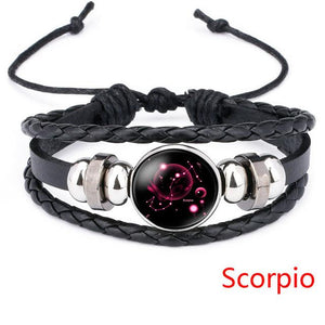 12 Constellation Handmade Bracelet Charm Bracelets LKO Official Store Scorpio 