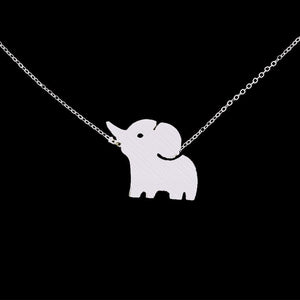 Baby Elephant Necklace Necklaces Show Jewelry Silver Plated 