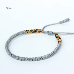 Lucky Knots Bracelet Handmade Health Set Eastisan Store Silver 