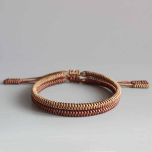 Tibetan Buddhist Handmade Lucky Knots Rope Bracelets Dream Set Eastisan Store Two set Dream 