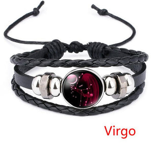 12 Constellation Handmade Bracelet Charm Bracelets LKO Official Store Virgo 