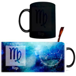 Creative Constellation Mug – Color Changing Mugs Cute kids store Virgo 