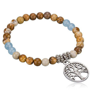 Malay Jade Beads Bracelet Charm Bracelets Atolyeskull Store one pcs tree of life 