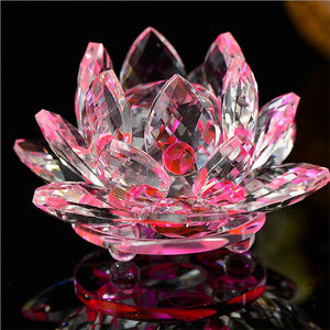 Feng  Shui  Crystal Lotus Flower