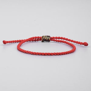 Handmade Lucky Knot Bracelets Love and Friendship Modeschmuck Store Red 